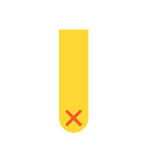 Straw with a Closed End and an X Cut into It - DrawGPT