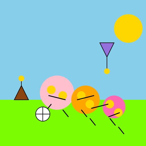 Three Generation Happy Healthy Family Playing Outdoors - DrawGPT