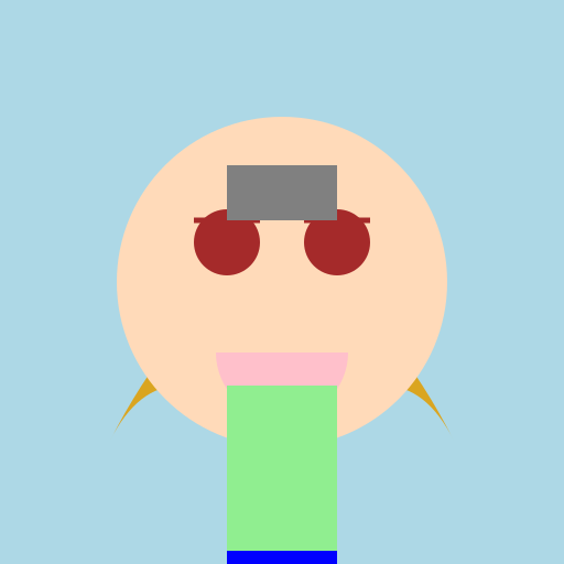 Blond Boyfriend with Long Hair - DrawGPT