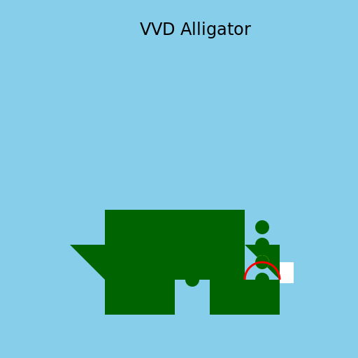VVD Alligator - DrawGPT