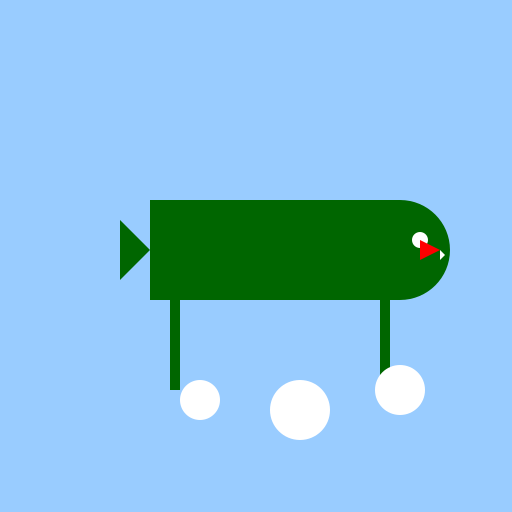 Funny Alligator - DrawGPT