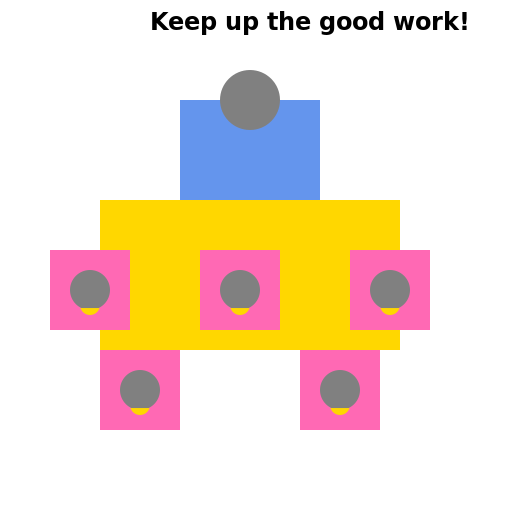 A Little Boy's Office Adventure with Cheerful Friends - DrawGPT