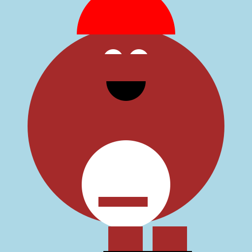 Buffalo Bell Baseball Character - DrawGPT