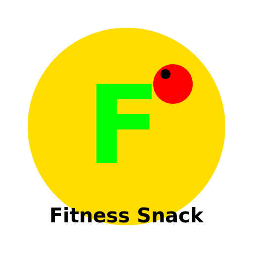 Fitness Snack Logo - DrawGPT