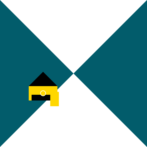Excavator in Front of Nunavut Flag - DrawGPT
