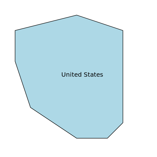 Map of the United States - DrawGPT