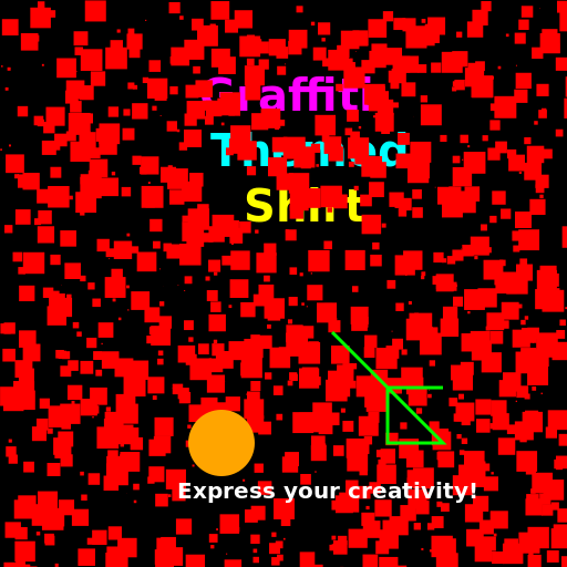 Graffiti Themed Shirt - DrawGPT