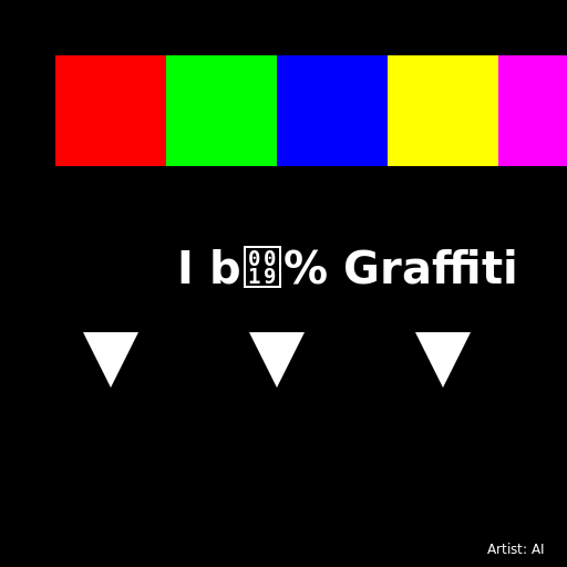 Wall Graffiti Themed Shirt - DrawGPT