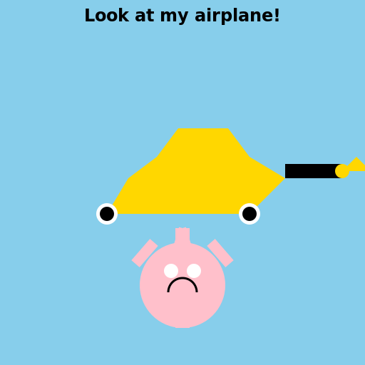 The Flying Girl - DrawGPT