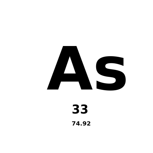 Arsenic Symbol And Atomic Number And Atomic Mass - DrawGPT