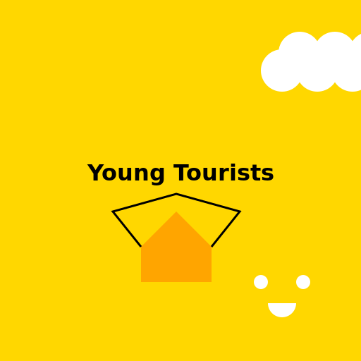 Young Tourists Section Label - DrawGPT