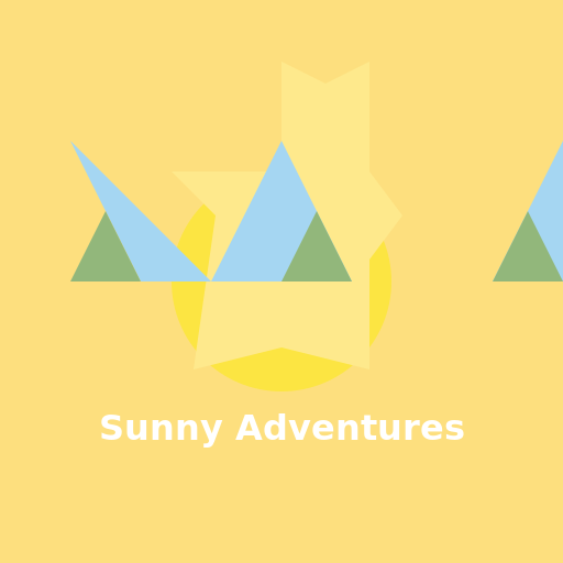 Sunny Adventures - The Brand for Young Travelers - DrawGPT