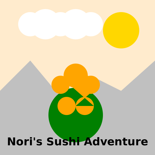 Nori's Sushi Adventure - DrawGPT