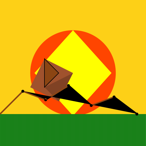 Rams Horn and Sunset - DrawGPT Rams Horn and Sunset - DrawGPT