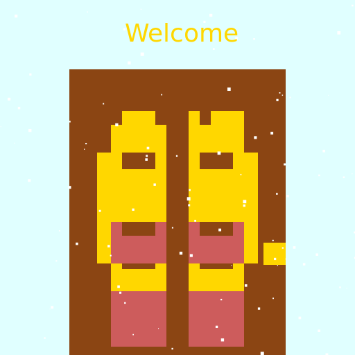 Elegant Winter Wonderland Toy Store Front Door with Nutcracker Doormen - DrawGPT Elegant Winter Wonderland Toy Store Front Door with Nutcracker Doormen - DrawGPT