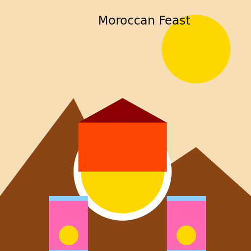 Moroccan Feast - DrawGPT