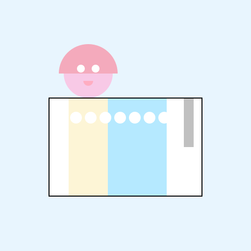 Cute Girl Blanket Mummification On Bathtub - DrawGPT