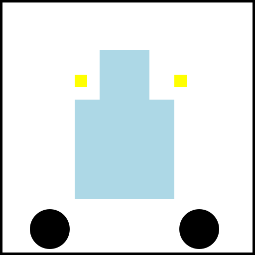 White Car - AI Prompt #9897 - DrawGPT