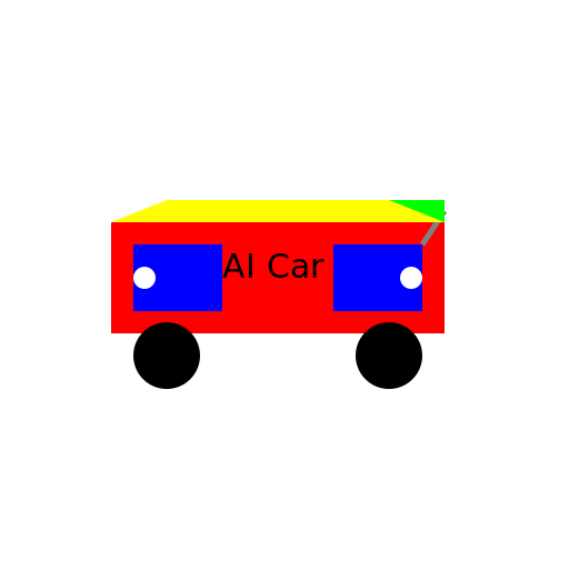 Colorful Car - DrawGPT