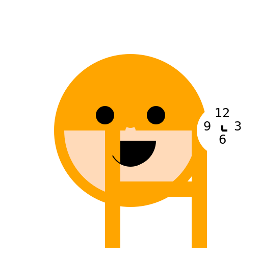 Cartoon Hotdog with Running Shoes and an Oversized Watch - DrawGPT