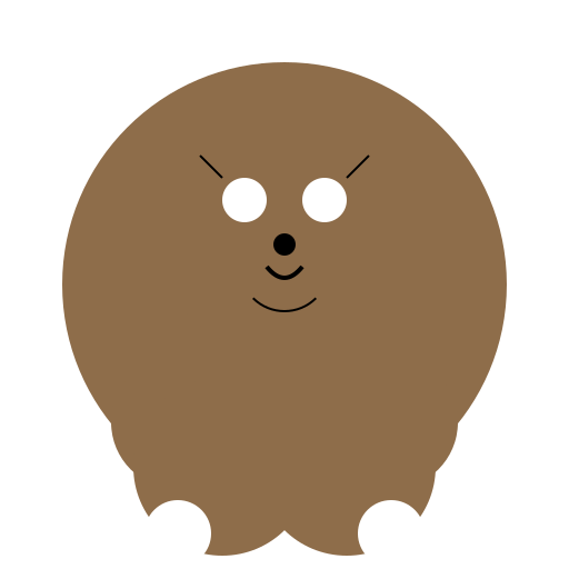 Friendly Grizzly Bear Logo - DrawGPT