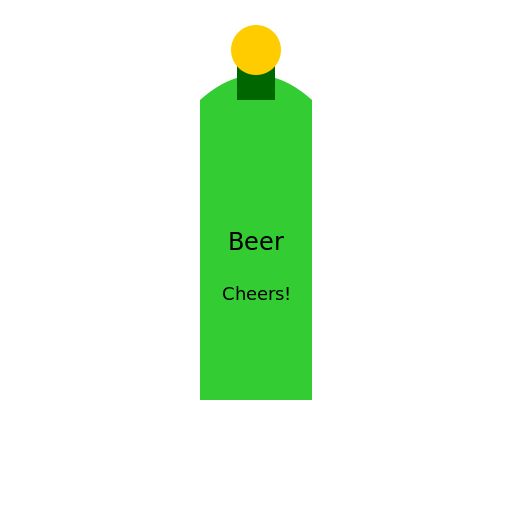 Bottle of Beer - DrawGPT