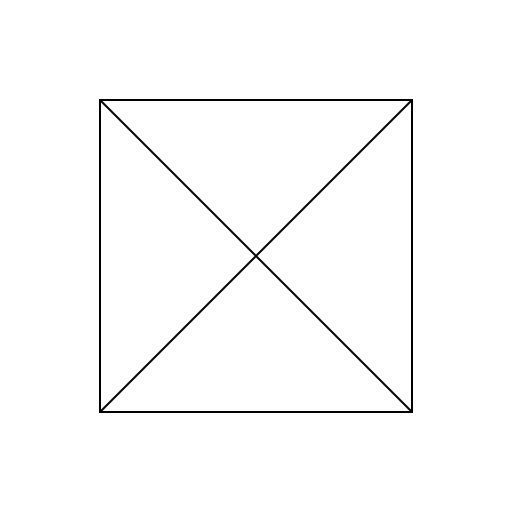 Empty Square with Cross Inside for PhD Thesis - DrawGPT
