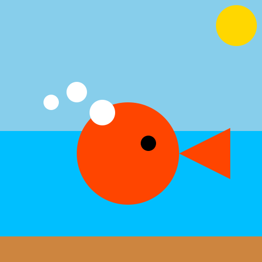 Kitchen Utensil Becomes a Fish in Its Natural Habitat - DrawGPT