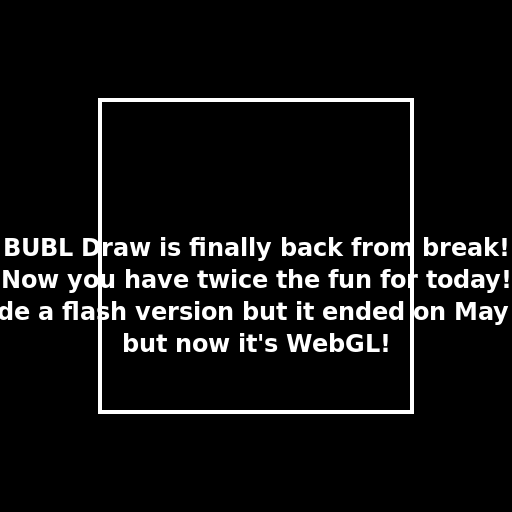 BUBL Draw is finally back from break! Now you have twice the fun for today! - DrawGPT