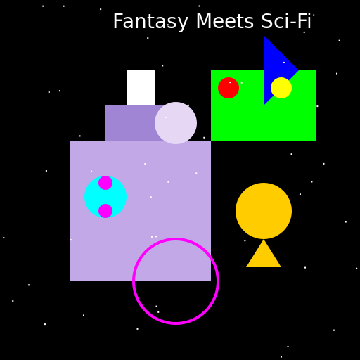 Fantasy Meets Sci-Fi - DrawGPT