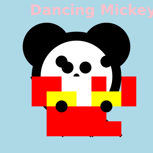 Mickey Mouse Dancing - DrawGPT