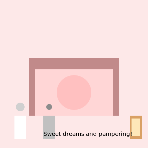 Cute Girl 10 Blanket, 20 Peanut Butter, 30 Toothpaste And 40 Shaving Cream Mummification In Bed At Home - DrawGPT