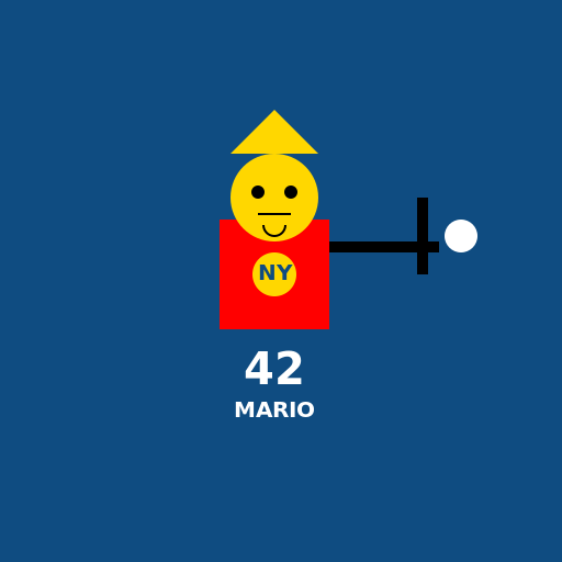 Super Mario as a New York Met - DrawGPT