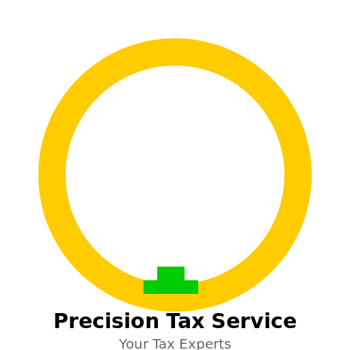 Precision Tax Service Logo - DrawGPT