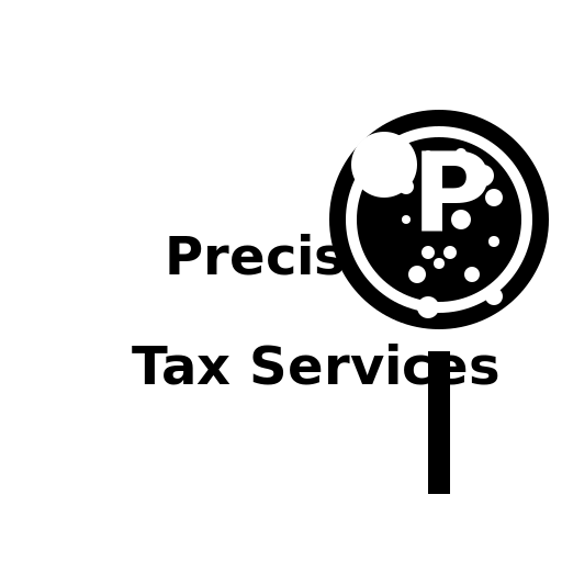 Precision Tax Services Logo - DrawGPT