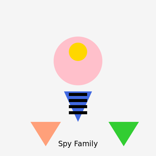 Spy Family Portrait - DrawGPT