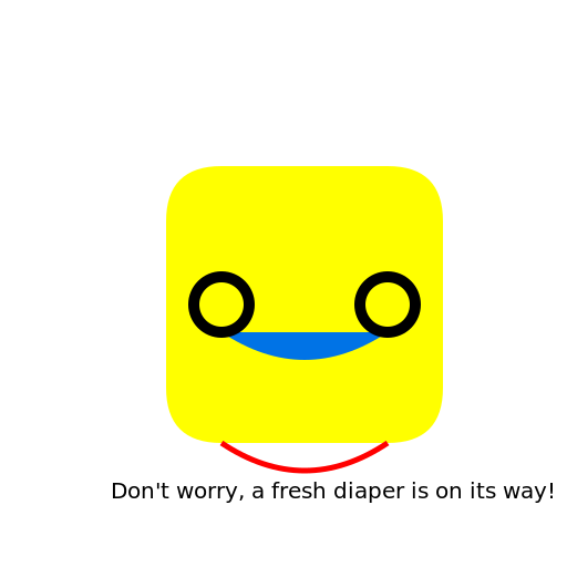 A Wet Diaper - DrawGPT