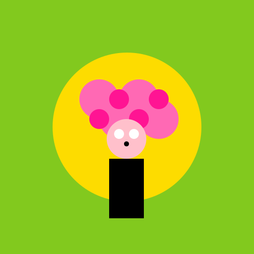 Mrs. Crawly's Colorful Garden - DrawGPT