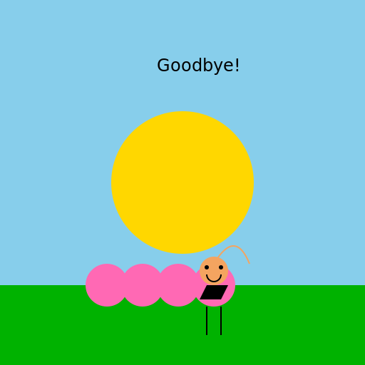 A Man's Farewell Kiss to His Family - DrawGPT