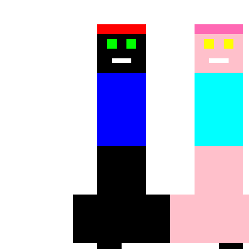 A Guy Next to an Anime Girl - DrawGPT