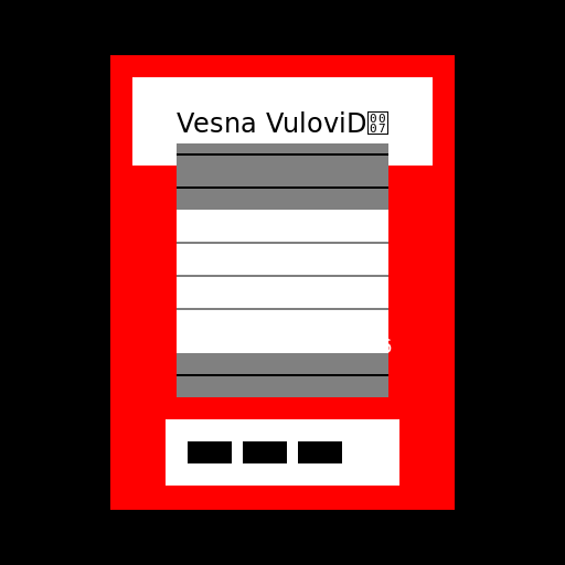 Vesna Vulović's Final Channel Shutdown on VHS - DrawGPT