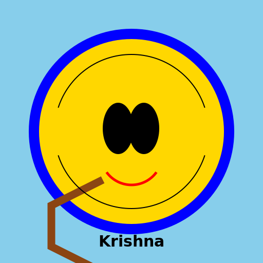 Krishna - The Divine Deity - DrawGPT