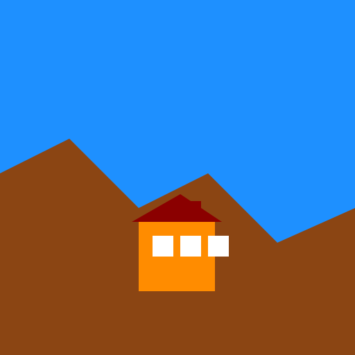 House in the Mountains of Spain - DrawGPT
