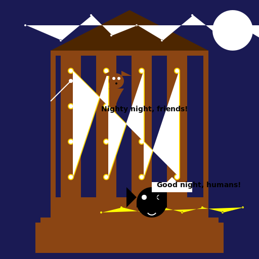 Deck and Pergola at Night with Lighting - DrawGPT