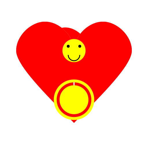 Heart Collector Game Logo - DrawGPT