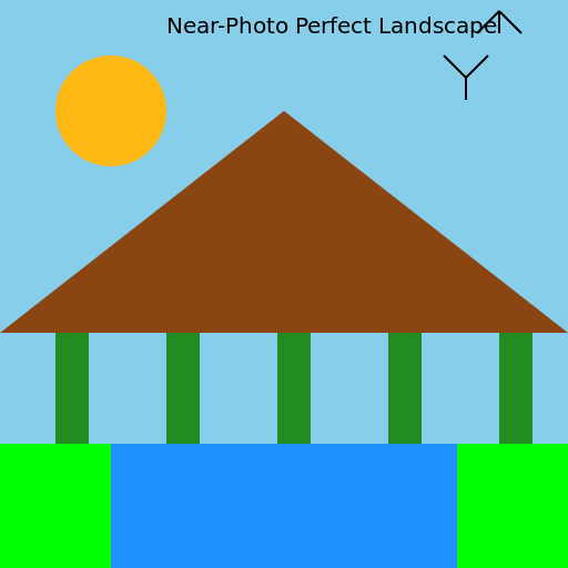 Near-Photo Perfect Landscape - DrawGPT