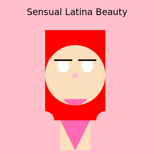 Sensual Latina Beauty - DrawGPT