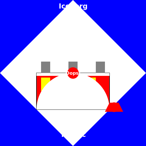 Titanic and the Iceberg - DrawGPT