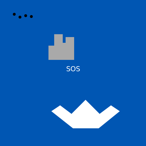 Titanic Iceberg with 4 Stacks - DrawGPT