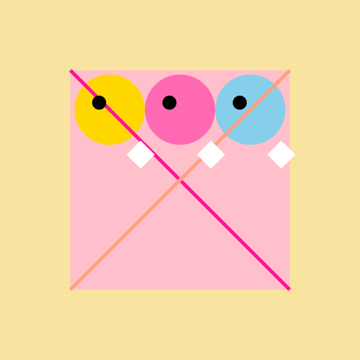 3 Cute Girls Snugly Wrapped in a Colorful Blanket - DrawGPT